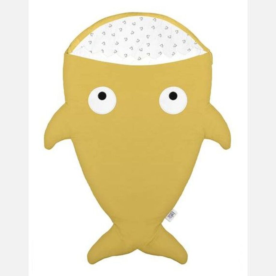 Saco tiburón amarillo para bebés - Pollitos