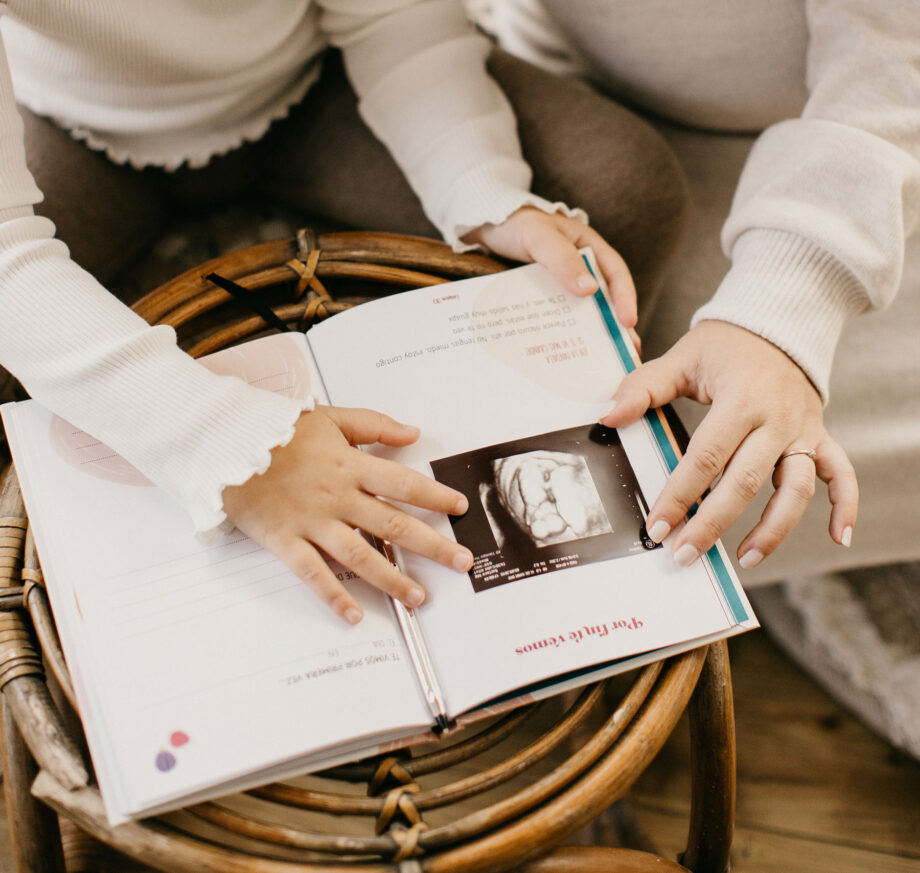 Diario de embarazo y acompañamiento ‘Mamá tendrá un bebé’