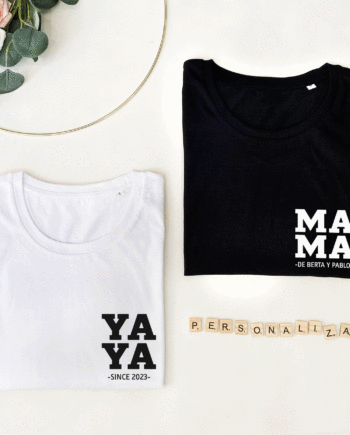 Personaliza tu camiseta «Mamá, Yaya…»