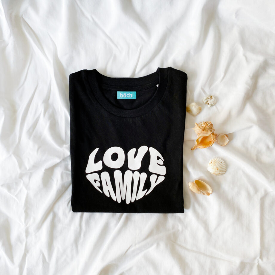 Camiseta infantil «Love family»